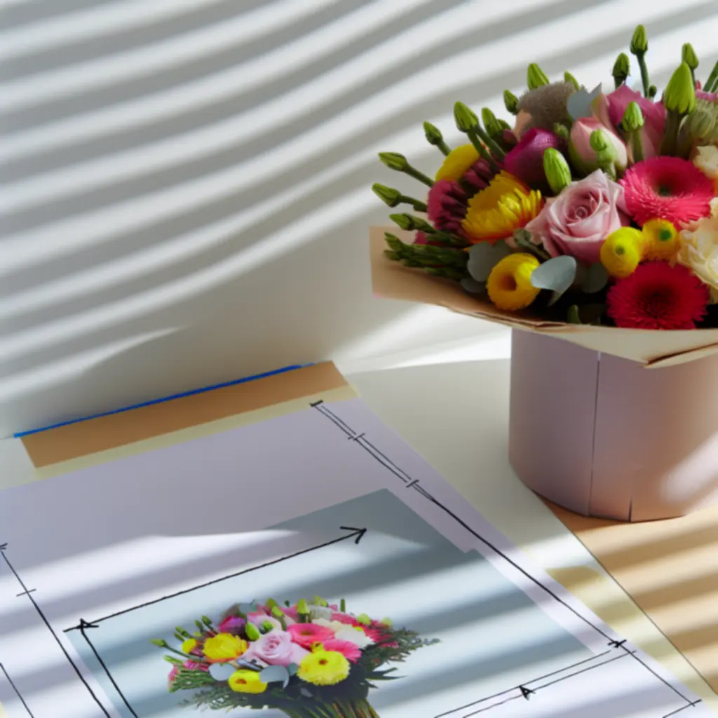 Közeli felvétel egy népszerű, elegáns virágcsokorról a Flower Danube kínálatából