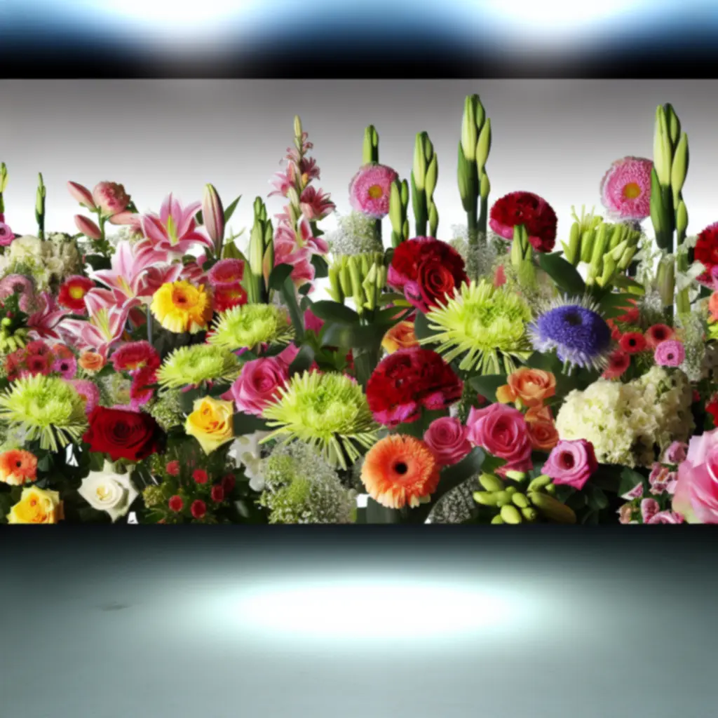 Finom, elegáns virágkompozíció a Flower Danube kollekcióiból