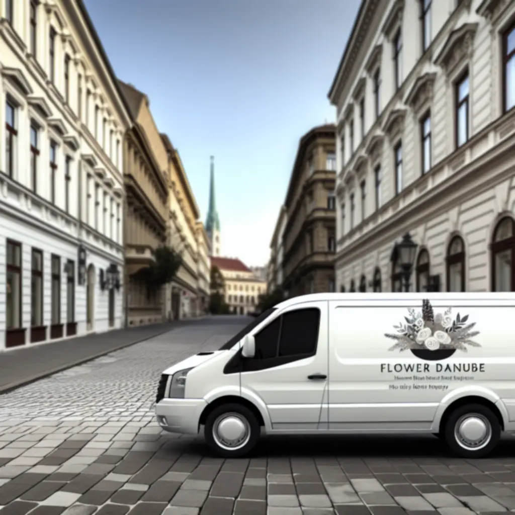 Flower Danube kiszállító furgon Budapesten