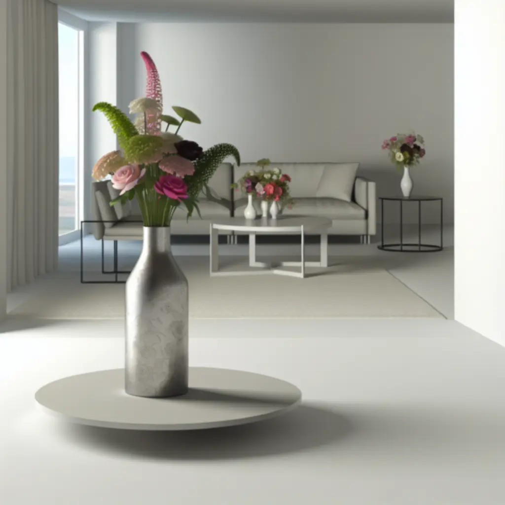 Részlet egy elegáns virágkompozícióról